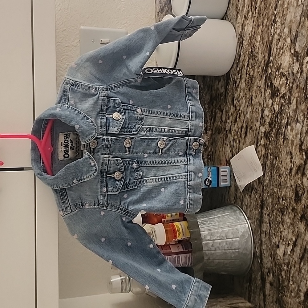 Osh Kosh B'gosh toddler jean jacket. New with tags.